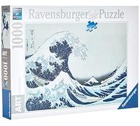Ravensburger - Puzzle: Hokusai Gran Ola Kanagawa, 1000 Piezas, Puzzles para Adultos, Rompecabezas para Adultos, Regalos a Partir de 14 Años, 70x50cm