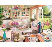 Ravensburger Rompecabezas My Haven No.9 Hora del Té - 1000 piezas 70x50 cm para adultos