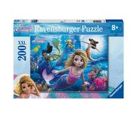 Ravensburger Puzzle Infantil 200 Piezas XXL El Mundo Mágico de las Sirenas Supremas 12004322 para +8 Años