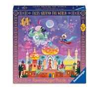 Ravensburger Infantil 12004207 - Cuento de Hadas de Todo el Mundo (Tales Around The World) - Aladin y la lámpara milagrosa - A Partir de 5 años - Puzzle Cartón Grueso y Estable