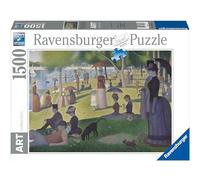 Ravensburger - Puzzle: Isla de la Grande Jatte de Seurat, 1500 Piezas, Puzzles para Adultos, Rompecabezas para Adultos, Regalos Adultos y Niños, 80x60cm