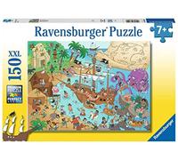 Ravensburger - Puzzle Isla Pirata, 150 Piezas XXL, Edad Recomendada 9+ Años