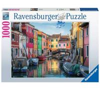 Ravensburger - Puzzle Italia Burano, Rompecabezas para Adultos, Regalo para Niños de 14+ Años, Juego Educativo y Estimulante, 1000 Piezas, 70x50 cm