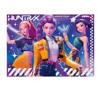 Ravensburger - puzzle kpop demon hunters giant floor, 125 piezas, 6+ a