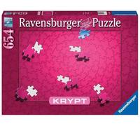 Ravensburger - Puzzle Krypt: Color Rosa, Puzzles para Adultos y Niños, Rompecabezas Adultos, Puzzle 654 Piezas Redondas, USA Pegamento Puzzle para enmarcar, Pasatiempos Adulto, Regalos Adulto