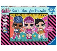 Ravensburger - Puzzle L.O.L. Glitter, 100 Piezas XXL (12881), Exclusivo en Amazon