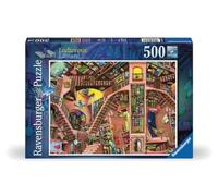 Ravensburger - Puzzle La biblioteca extravagante, 500 Piezas, Puzzle Adultos