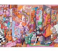 Ravensburger - Puzzle La habitación del alumna, 500 Piezas, Puzzle Adultos