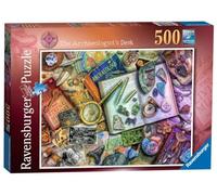 Ravensburger - Puzzle La mesa del arqueólogo, 500 Piezas, Puzzle Adultos