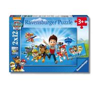 Ravensburger - Puzzle: La Patrulla Canina, Puzzles Niños 3 Años o Más, Rompecabezas, 2 Puzzles de 12 Piezas, Regalos Niños 3 Años, 26x18cm