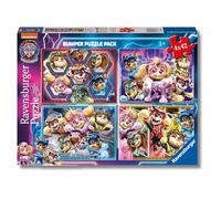 Ravensburger - Puzzle: La Patrulla Canina The Mighty Movie, Puzzles Niños 3 Años o Más, Rompecabezas, 4 Puzzles de 42 Piezas, Regalos Niños 3 Años, 36x26cm