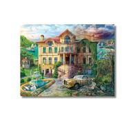 Ravensburger - Puzzle 2000 Piezas La Villa A Través De Los Siglos | Puzzle Adultos | Rompecabezas Adultos | para Toda La Familia | 98x75 Cm | Regalo Adulto