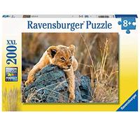 Ravensburger - Puzzle: Leon, Puzzles Niños 8 Años, Puzzle 8 años o Más, Puzzles para Adultos, Rompecabezas Niños, Puzzle 200 Piezas XXL, Regalo Niño 8 Años, Puzzle, Animales