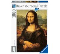 Ravensburger - Puzzle Leonardo La Mona Lisa, Rompecabezas de Arte para Adultos, Regalo para Niños de 14+ Años, Juego Educativo y Estimulante, 1000 Piezas, 70x50 cm