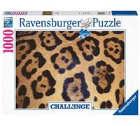 Ravensburger - Puzzle: Leopardo Challenge, Puzzle 1000 Piezas, Puzzles para Adultos, Puzzle 1000 Piezas Adultos, Pegamento Puzzle para Enmarcar, Rompecabezas Adultos y Niños, Puzzle Animales 70cm