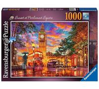 Ravensburger - Puzzle Londres: Plaza del Parlamento, Puzzle 1000 Piezas, Puzzles para Adultos, Puzle 1000 Piezas Adultos, Pegamento Puzzles para Enmarcar Puzles, Rompecabezas Adulto, 70x50cm