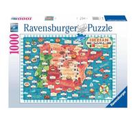 Ravensburger - Puzzle Mapa de Vinos Ibéricos, puzzle 1000 Piezas, Puzzle Adultos, rompecabezas y pasatiempos, regalos adultos, 70x50cm