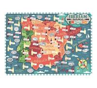 Ravensburger - Puzzle: Mapa Vinos Ibéricos, Puzzle 1000 Piezas, Puzzles para Adultos, Puzzle 1000 Piezas Adultos, Pegamento Puzzle para Enmarcar Puzzles, Rompecabezas Adultos, Puzzle Mapa Mundi