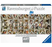 Puzzle panorama ravensburger michelangelo: bóveda de la capilla sixtina 1000 piezas