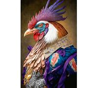Ravensburger Puzzle Moment: Rooster General 200 Piece Jigsaw P (Importación USA)
