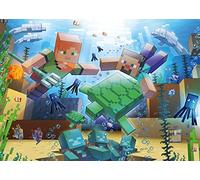 Ravensburger - Puzzle Mosaico Minecraft, Rompecabezas para Adultos, Regalo para Niños de 14+ Años, Juego Educativo y Estimulante, 1000 Piezas, 70x50 cm