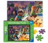 Ravensburger Puzzle Niño Minecraft 100 piezas XXL
