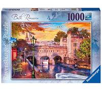 Ravensburger - Puzzle: Noche Romántica, Puente Pulteney, Puzzle 1000 Piezas, Puzzles para Adultos, Puzzle 1000 Piezas Adultos, Pegamento Puzzle para Enmarcar Puzzles, Rompecabezas Adultos 70x50cm