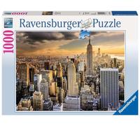 Ravensburger - Puzzle: Nueva York Skyline, 1000 Piezas, Puzzles para Adultos, Rompecabezas para Adultos, Regalos a Partir de 14 Años, 70x50cm