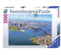Ravensburger - puzzle opera house de sidney, 1000 piezas, rompecabezas