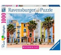 Ravensburger - Puzzle: Paisaje Mediterraneo, La Villajoyosa, Español, 1000 piezas, Puzzles para Adultos, Rompecabezas para Adultos, Regalos a Partir de 14 Años, 70x50cm