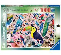 Ravensburger - Puzzle: Pájaros Increíbles, Puzzle 1000 Piezas, Puzzles para Adultos, Puzzle 1000 Piezas Adultos, Pegamento Puzzle para Enmarcar Puzzles, Rompecabezas Adultos, Regalos Adultos, 70cm