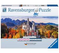 Puzzle 1000p Castillo de Neuschwanstein Panorámico