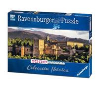 Ravensburger - Puzzle Panorama: Granada La Alhambra, Puzzle 1000 Piezas, Puzzles para Adultos, Puzzle 1000 Piezas Adultos, Pegamento Puzzle para Enmarcar, Rompecabezas Adultos, Puzzle Paisaje 70x50cm