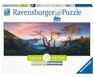 Ravensburger - Puzzle Panorama: Lago del Monte Ijen, Puzzle 1000 Piezas, Puzzles para Adultos, Puzzle 1000 Piezas Adultos, Pegamento Puzzle para Enmarcar Puzzles, Rompecabezas Adultos, Puzzle Paisaje