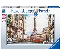 Ravensburger - Puzzle Paris, 200 Piezas, Rompecabezas para Adultos y Jóvenes, Idea de Regalo para Ella o Él, 33x21cm, Exclusivo de Amazon