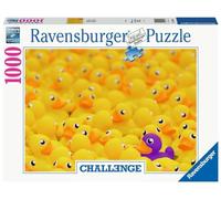 Ravensburger - Puzzle: Patos de Goma Challenge, Puzzle 1000 Piezas, Puzzles para Adultos, Puzzle 1000 Piezas Adultos, Pegamento Puzzle para Enmarcar Puzzles, Rompecabezas Adultos y Niños 70x50cm