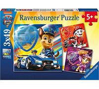 Ravensburger - Puzzle Paw Patrol The Movie 3X 49 35 Piezas Jigsaw Puzzle para Niños, Edad Recomendada 5+, Rompecabeza de Calidad