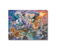 Ravensburger - Puzzle Pegasus And Friends | Puzzle 2000 Piezas | Rompecabezas Adultos Y Niños De 14 Años O Más | Regalos Para Niños Y Adultos | 2000 Piezas Y Mide 98x75cm