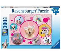 Ravensburger - Puzzle: Perros Unicornios, Puzzles para Niños de 9 años o más, Puzzle 9 años, Puzzles para Adultos, Rompecabezas Niños, Puzzle 300 Piezas XXL, Regalo Niña 9 Años, Jigsaw Puzzle