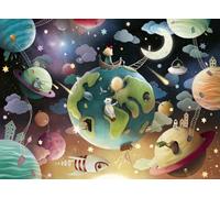 Ravensburger - Puzzle: Planetas, Puzzle 6 Años o Más, Puzzle Adultos, Puzles Niños 6 Años, Rompecabezas Niños, Puzzle 100 Piezas XXL, Regalo Niño 6 Años, Puzzle, Jigsaw Puzzle