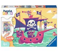Ravensburger - Puzzle & Play: Tierra a la Vista, Puzzle 4 Años Puzzle, Puzles Ni