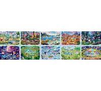 Ravensburger - Puzzle 4000 Piezas: Pokémon Celebration Journey, Puzzle Adultos 680 x 192 cm, Rompecabezas Adultos, para Toda la Familia, Regalo Adulto