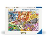 Ravensburger Rompecabezas Pokémon – 5000 piezas, 153×101 cm, para adultos (a partir de 14 años)