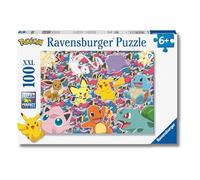Ravensburger - Puzzle Pokémon, Rompecabezas para Niños de 6+ Años, Juego Educativo y Estimulante, Rompecabezas de 100 Piezas XXL