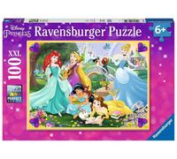 Ravensburger - Puzzles XXL Princesas Disney G | Puzzle 6 Años O Más | Regalo Niño 6 Años O Más De 100 Piezas | Rompecabezas Niños De 36 X 49 Cm Puzzle