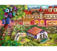 Ravensburger - Puzzle Pueblo Encantador 500 Piezas, Puzzle Adultos
