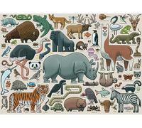 Ravensburger Puzzle, Puzzle 1000 Piezas, Animales Salvajes, Puzzles para Adultos, Puzzle Animales, Rompecabezas