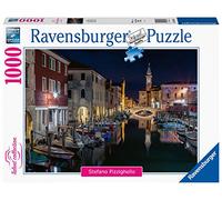Ravensburger Puzzle, Puzzle 1000 Piezas, Canales de Venecia, Puzzles para Adultos, Puzzles Italia, Rompecabezas Calidad