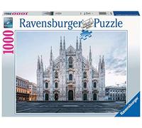Ravensburger - Puzzle Milán: Duomo, Puzzle 1000 Piezas, Puzzles para Adultos, Puzzle 1000 Piezas Adultos, Pegamento Puzzle para Enmarcar, Rompecabezas Adultos, Puzzle Foto Paisaje 70x50cm