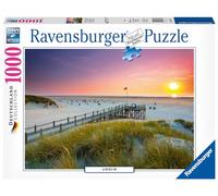 Ravensburger Puzzle, Puzzle 1000 Piezas, El Atardecer sobre Amrum, Colección Alemana, Puzzles para Adultos, Rompecabezas